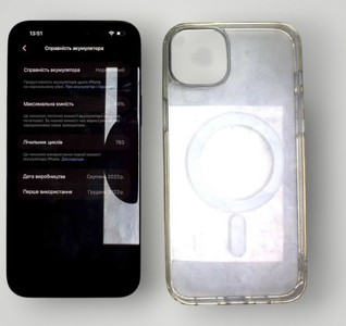 Б/в Мобільний телефон Apple iphone 15 plus 256gb 01-201113038