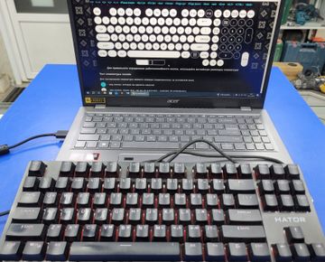 Б/в Клавіатура Hator rockfall 2 optica tkl 01-200763456