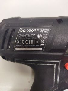 Б/в Шурупокрут Dnipro-M td-32q 01-200807886