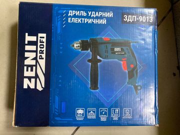 Б/у Дрель ударная Зеніт здп-9013 01-200817430