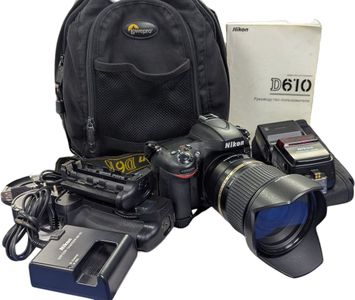 Б/в Фотоапарат Nikon d610 + tamron af sp 24-70mm f/2,8 di 01-200749739