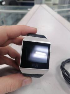 01-19099413: Fitbit ionic watch slate blue/burnt orange one size fb503cpbu