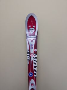 Б/в Лижі K2 moto sl team skis 2006 (146 cm) + крепи solomon 900s 01-200862993