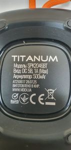 Б/в Акустика Titanum spk2046bt 01-200824713
