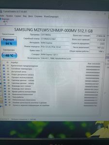 Б/в Ноутбук Dell 15/ryzen 7 4800h ddr4/16gb ddr4/hdd 450 gb/ssd *відсутній/radeon rx5600m 6gb 01-200894114