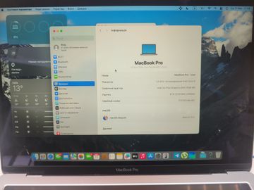 Б/в Ноутбук Apple macbook pro 2019 a2159 13,3" core i5 1,4ghz/ram 8gb/ssd 128gb/intel iris plus graphics 645 01-200894412