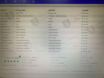 Б/в Мобільний телефон Apple iphone 15 pro 128gb esim 01-200851932