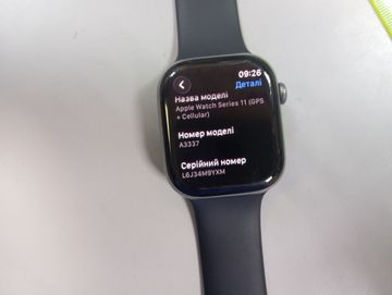 Б/у Смарт-часы Apple watch series 11 gps + cellular 46mm alu. case 01-200907320