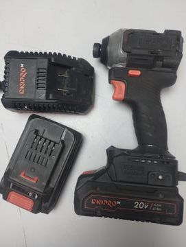 Б/у Шуруповерт Dnipro-M dtd-201bc ultra 2акб 4ah зп 01-200919037