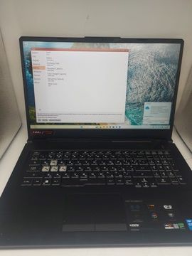 Б/в Ноутбук Asus 17/core i5-11400h ddr4/16gb ddr4/hdd *відсутній/ssd 512 gb/geforce rtx2050 4gb 01-200927494