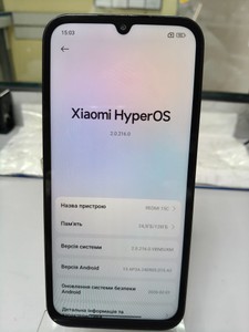 Б/в Мобільний телефон Xiaomi redmi 15c 4g 4/128gb 01-200938565