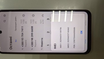 Б/у Мобільний телефон Tecno spark go 1 kl4 4/128gb 01-200946696
