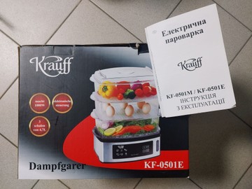 Б/в Пароварка Krauff kf-0501e 01-200953986