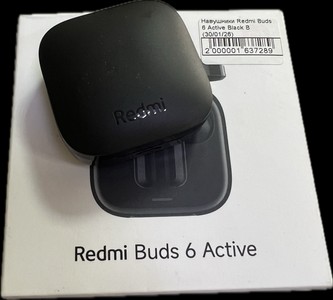 Б/в Навушники Redmi buds 6 active black 18-000096175