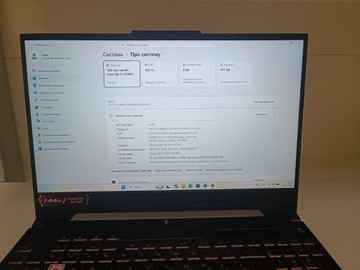 Б/в Ноутбук Asus 15/core i5-12500h ddr5/16gb ddr4/ssd 500 gb/geforce rtx3050 4gb 01-200975708
