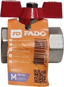 Б/в Кран кульковий Fado kb23 1 01-200941420