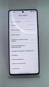 Б/в Мобільний телефон Xiaomi redmi note 14 pro 8/256gb 01-201031657