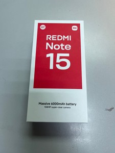 Б/в Мобільний телефон Xiaomi redmi note 15 4g 6/128gb 01-201081348