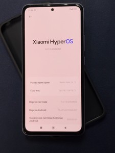 Б/в Мобільний телефон Xiaomi redmi note 14 6/128gb 01-201088599