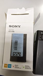 Б/у Радиоприемник Sony icf-p26 01-201107227
