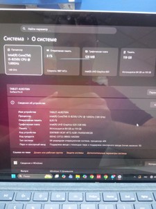 Б/в Планшет Microsoft surface pro 5 1796/i5 8250u/ram8gb/ssd 128gb 01-201144692