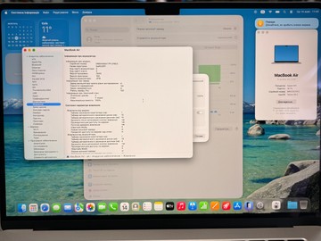 Б/в Ноутбук Apple macbook air 15" 2025 sky 01-201160803