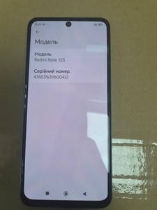 Б/в Мобільний телефон Xiaomi redmi note 12s 8/256gb 01-201166938