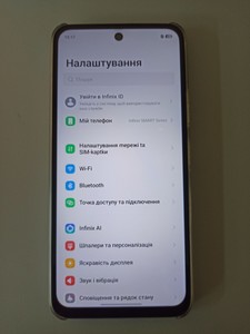 Б/в Мобільний телефон Infinix smart 10 4/128gb 01-201175136