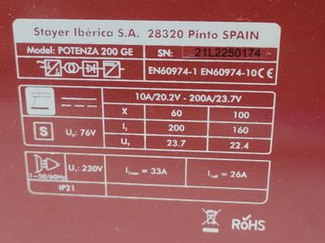 01-200744479: Potenza 200 ge