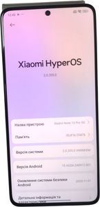 Б/в Мобільний телефон Xiaomi redmi note 13 pro 5g 8/256gb 01-200821011