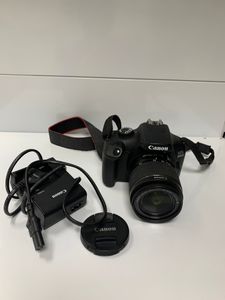 Б/у Фотоаппарат Canon eos 4000d + ef-s 18-55mm macro 0-25m 0,8ft 01-200836785