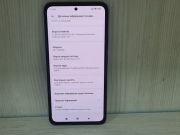 Б/в Мобільний телефон Xiaomi redmi note 14 6/128gb 01-200861127