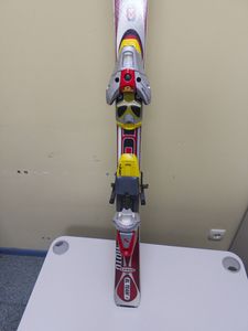 Б/в Лижі K2 moto sl team skis 2006 (146 cm) + крепи solomon 900s 01-200862993