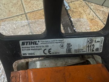 Б/в Пила ланцюгова Stihl ms 180 01-200873792