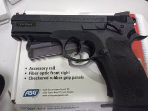 Б/у Пистолет пневматический Asg cz 75 sp-01 shadow 01-200875140