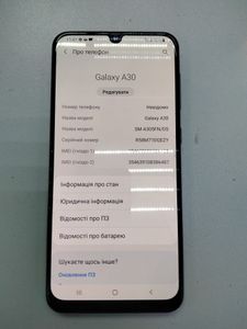 Б/в Мобільний телефон Samsung galaxy a30 2019 3/32gb 01-200894237