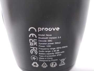 Б/в Акустика Proove nova 01-200924780