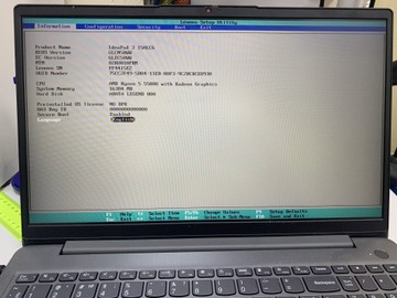 Б/в Ноутбук Lenovo 15/ryzen 5 5500u ddr4/16gb ddr4/ssd 1000 gb/*інтегрована 01-200936145
