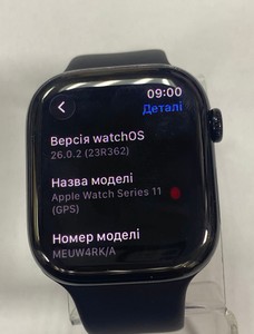 Б/у Смарт-часы Apple watch series 11 gps 46mm alu. case 01-200937895