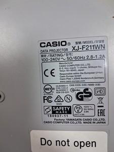 Б/в Проектор Casio xj-f211wn 01-200765921