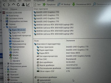 Б/в Ноутбук Lenovo 15/core i5-12600hx ddr4/16gb ddr4/hdd *відсутній/ssd 512 gb/geforce rtx3050 6gb 01-200968479