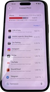 Б/в Мобільний телефон Apple iphone 14 pro max 128gb 01-200984653