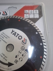 Б/в Диск алмазний Yato yt-6025 01-201025386