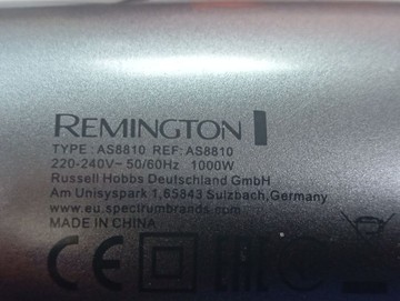 Б/в Фен-щітка Remington as8810 01-201051407