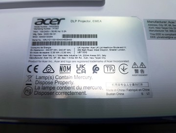 Б/в Проектор Acer p1357 wxga 01-201100841