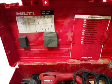 Б/в Полірувальна машина Hilti wfe 450e 01-201099612
