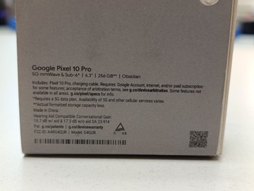 Б/в Мобільний телефон Google pixel 10 pro 16/256gb e-sim 01-201107369