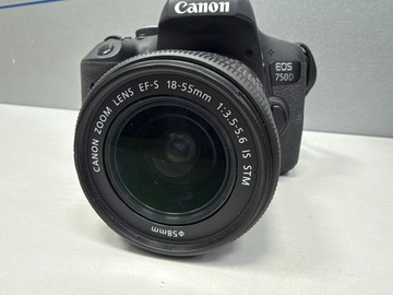 Б/в Фотоапарат Canon eos 750d + ef-s 18-55mm 1:3.5-5.6 is stm 01-201165150