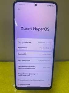 Б/в Мобільний телефон Xiaomi redmi note 12 5g 4/128gb 01-201173764