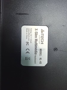 Б/в Клавіатура A4Tech kl-40 01-201175156